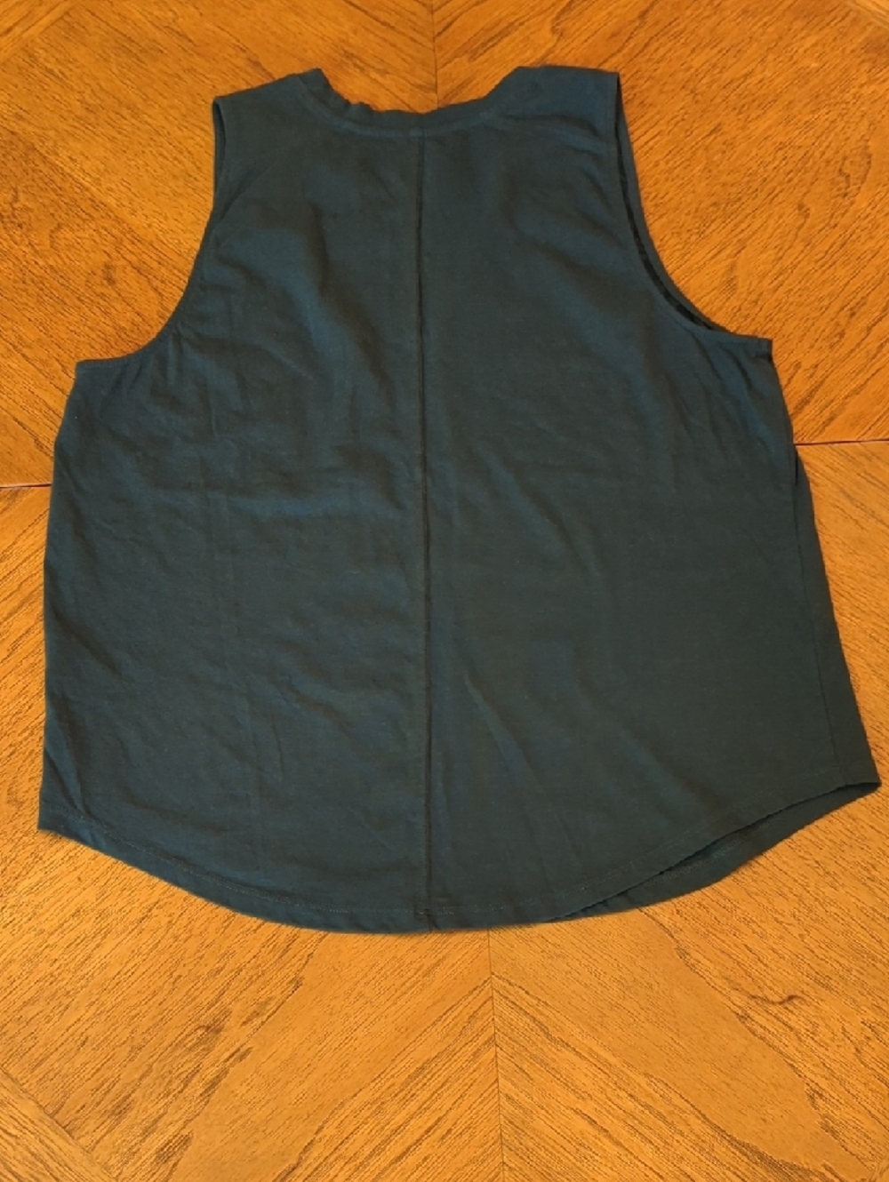Peloton Green Crewneck Tank Top Tee - Picture 5 of 6